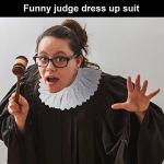 Judge Costume Accessories Set for Pickleball Events