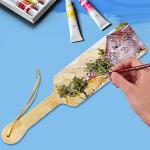 SUMERSHA Unfinished Wood Sorority Paddles - 2 Pack