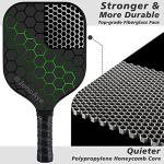 JoncAye Pickleball Paddle Set with Balls and Bag