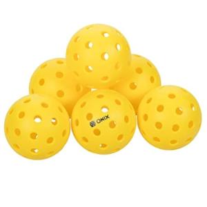 Onix Pure 2 Outdoor Pickleball Balls - Yellow 6-Pack