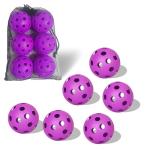Spunspon 6-Pack High-Performance Outdoor Pickleballs