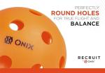 Onix Recruit Indoor Premium Pickleball Balls