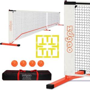 Zdgao Complete Pickleball Set with Net and Balls