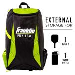 Franklin Sports Premium Pickleball Backpack - Black