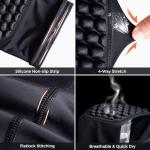 COOLOMG Padded Knee Compression Sleeves for Sports