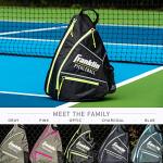 Franklin Sports Pickleball Sling Backpack - Black/Optic