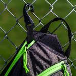 Franklin Sports Pickleball Sling Backpack - Black/Optic
