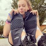 COOLOMG Padded Knee Compression Sleeves for Sports