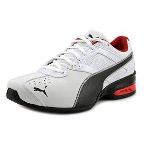 PUMA Men's Tazon 6 Pickleball Shoes - White/Silver