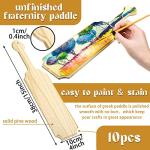 10 Unfinished Wooden Pickleball Paddles for DIY