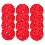 Hofimeta 12 Pack Practice Pickleball Balls - Red