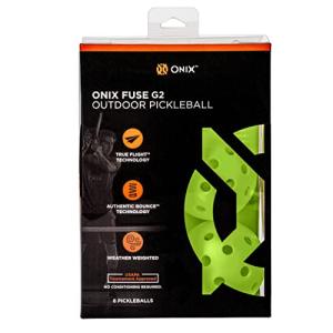 Onix Fuse G2 Outdoor Pickleball Balls - USA Approved