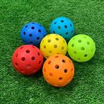 Hofimeta 12 Pack Practice Pickleball Balls - Red