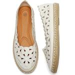 HEAWISH Women’s White Daisy Ballet Flats