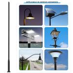 16Ft Solar Street Light Pole for Outdoor Use