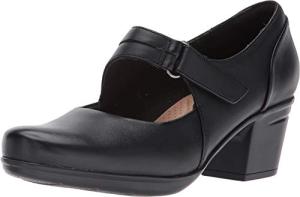 Clarks Women’s Black Emslie Lulin Dress Pumps