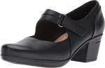 Clarks Women’s Black Emslie Lulin Dress Pumps