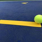 Customizable Pickleball Court Line Marker Set (Blue-Yellow)