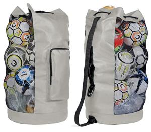 Fitdom Heavy Duty XL Mesh Ball Bag for Pickleball