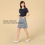 HEAWISH Women’s White Daisy Ballet Flats