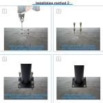 16Ft Solar Street Light Pole for Outdoor Use