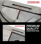 Fitdom Heavy Duty XL Mesh Ball Bag for Pickleball