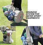 Fitdom Heavy Duty XL Mesh Ball Bag for Pickleball