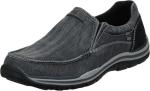 Skechers Men's Relaxed Fit Slip-On Loafers - Black
