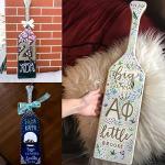 VENESUN 18" Wooden Greek Sorority Paddle