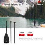 Abahub Adjustable 3-Piece SUP Paddle Oar