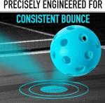 Franklin Sports X-26 Indoor Pickleballs - 3 Pack