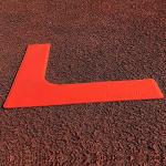 Eco Walker Pickleball Court Marker Kit (Red/Yellow)