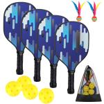 Wossspt USAPA Approved Pickleball Set with Bag
