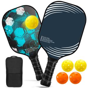 NFTIGB Lightweight Pickleball Paddle Set with Balls