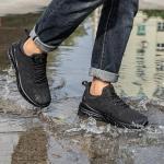 LARNMERN Men's Water-Resistant Non-Slip Sneakers