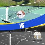 Patiassy Portable Pickleball Net Set with Paddles