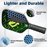 YILLOG USAPA Approved Pickleball Paddle Set with Balls