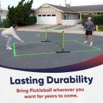 Pickleball Mini Court Set with Net and Lines