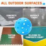 U-Pick Outdoor Pickleball Balls - 4 or 12 Pack