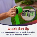 Pickleball Mini Court Set with Net and Lines