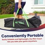 Pickleball Mini Court Set with Net and Lines