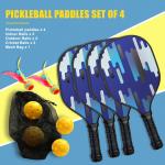 Wossspt USAPA Approved Pickleball Set with Bag