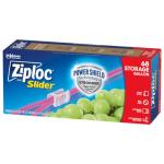 Ziploc Gallon Storage Bags with Power Shield, 68 Count