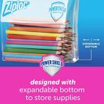 Ziploc Gallon Storage Bags with Power Shield, 68 Count
