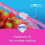 Ziploc Gallon Storage Bags with Power Shield, 68 Count