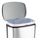 Amazon Basics 13 Gallon Drawstring Trash Bags, 50 Count