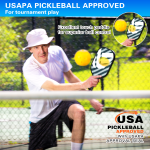 NFTIGB Pickleball Paddles Set with 4 Balls