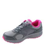 Skechers Women’s GO Run Pickleball Sneakers, Gray/Pink