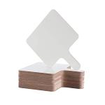 Double-Sided Dry Erase Pickleball Paddles (25 Pack)