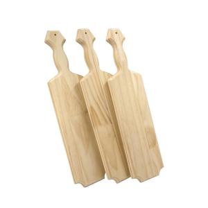 Wooden 18-Inch Pickleball Paddles - 3-Pack